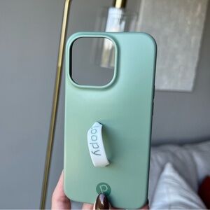 Loopy Green iPhone Case with Loop